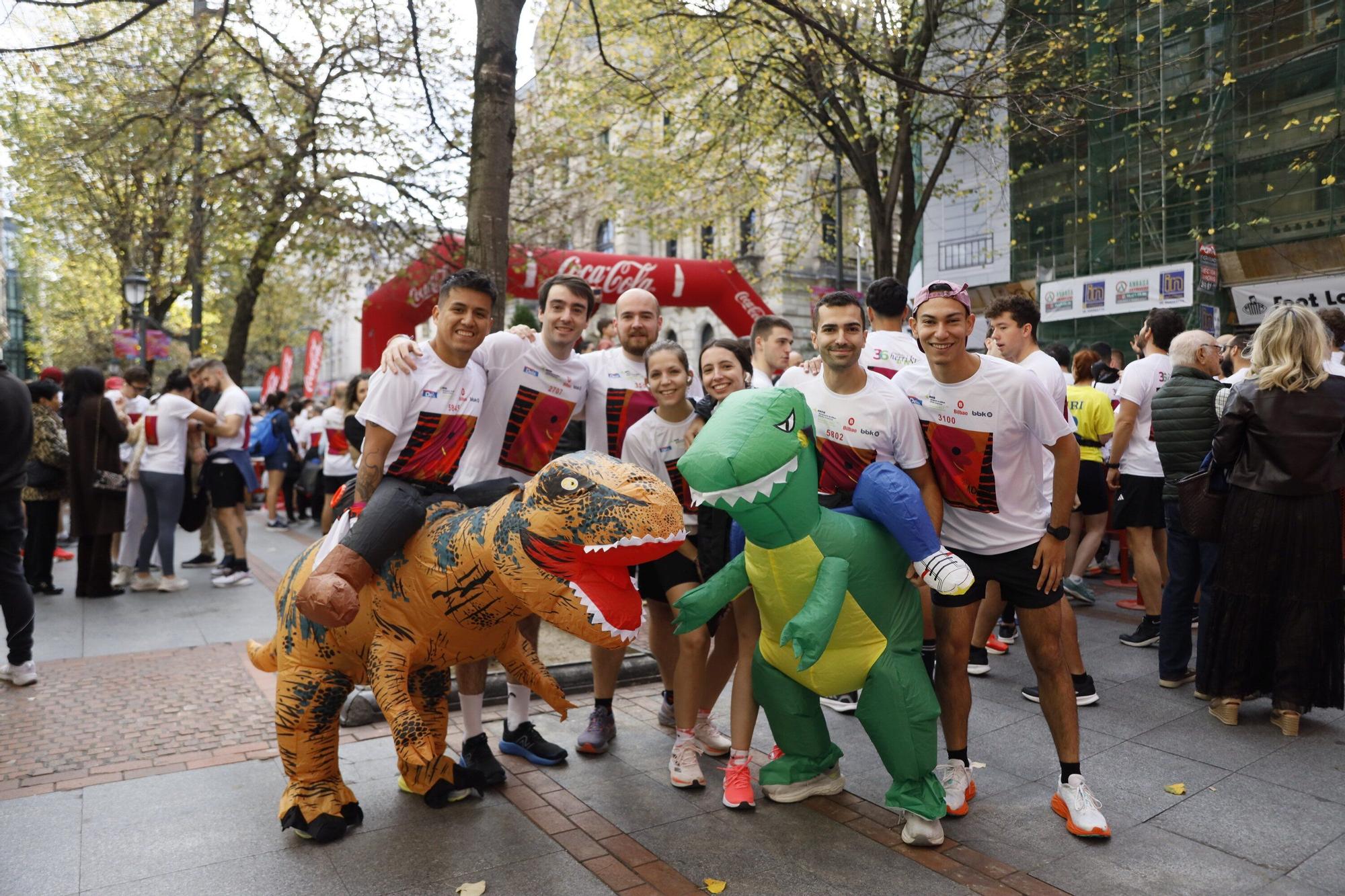 En imágenes: la Herri Krosa calienta motores en Bilbao