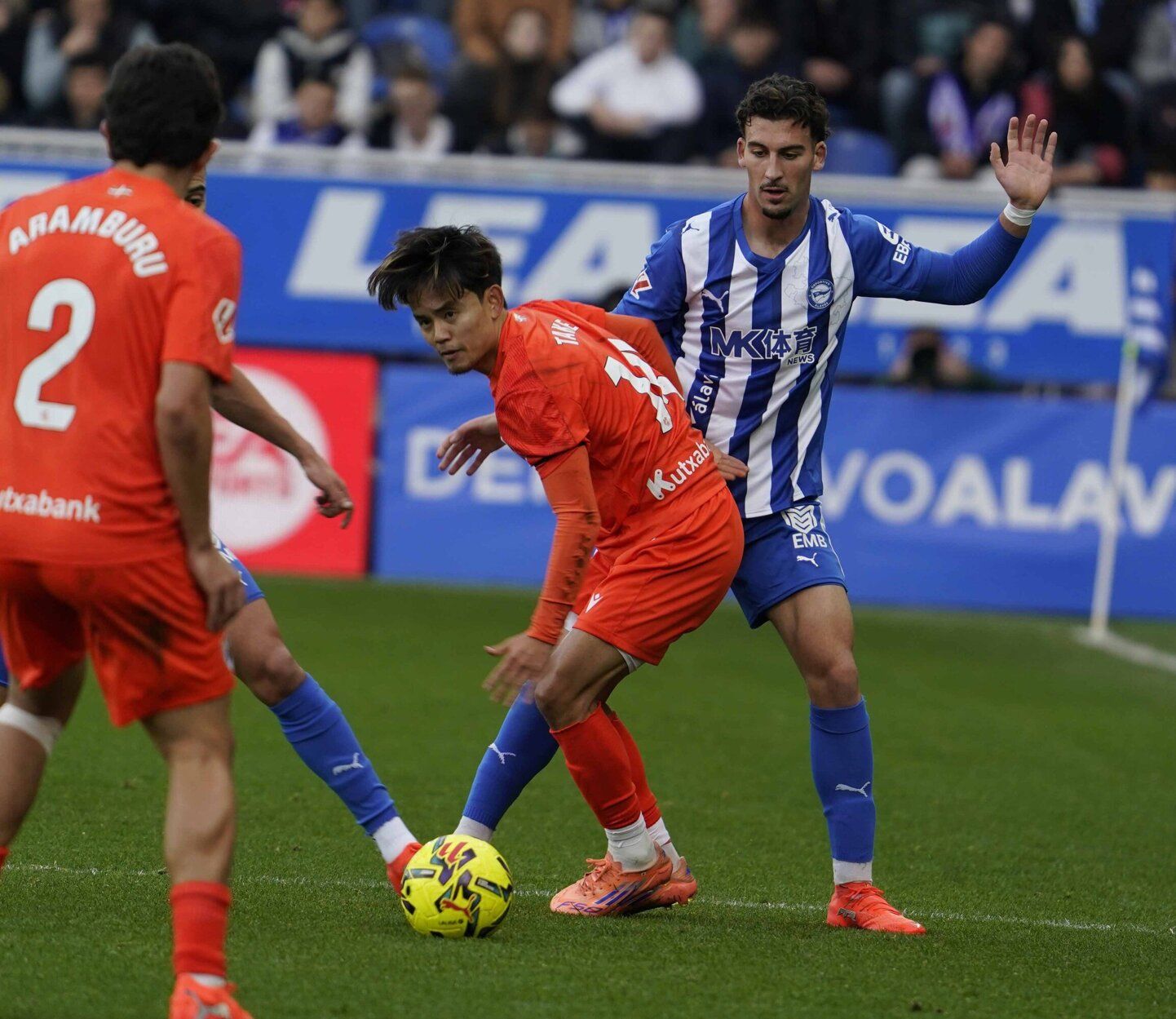Las mejores imágenes del Alavés- Real (1-0)