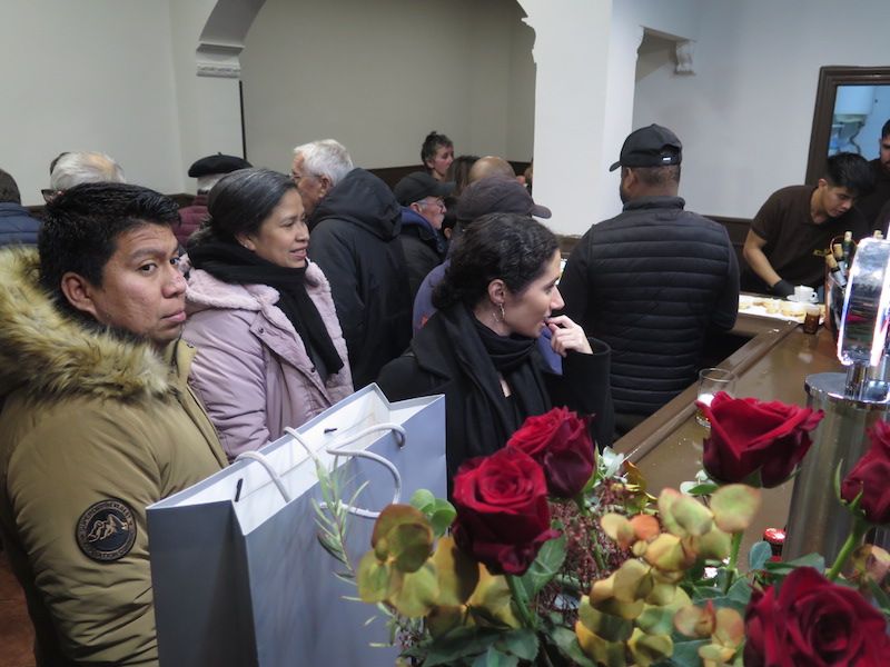 La inauguración de la cafetería 'La Kuadrilla' de Zumarraga