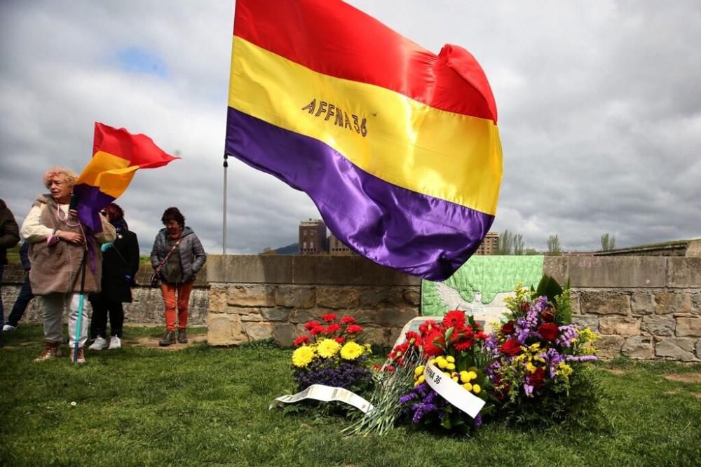 Recuerdo en Pamplona a los fusilados por el franqu