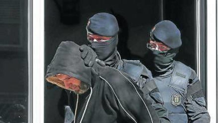 Uno de los yihadistas detenido en abril por los Mossos.
