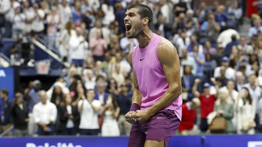 Alcaraz derrota a Sinner y conquista su segundo US Open