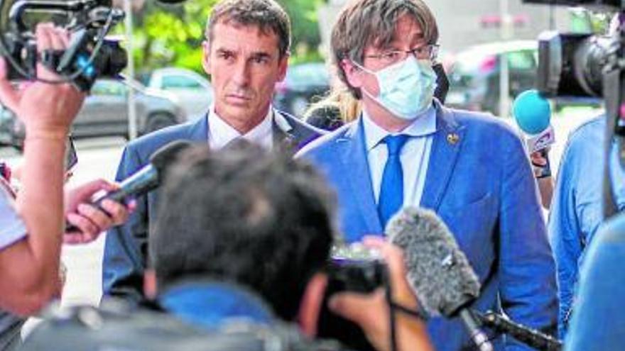 Puigdemont ha recuperado la atención mediática tras su detención en Cerdeña. Foto: Europa Press