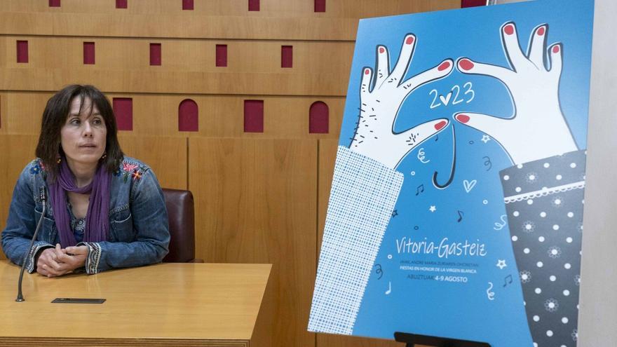 El sorprendente parecido entre los carteles de fiestas de La Blanca y la Aste Nagusia