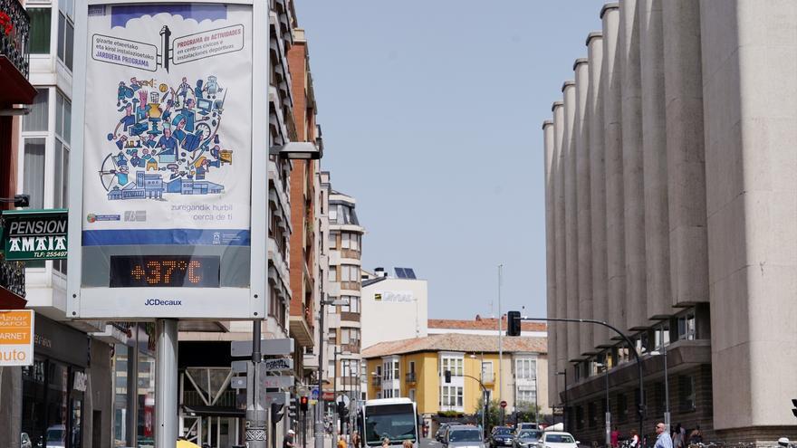 La alerta naranja por el intenso calor en Euskadi se prolonga también al jueves