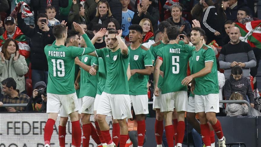 Cinco jugadores del Athletic en la convocatoria de la Euskal Selekzioa