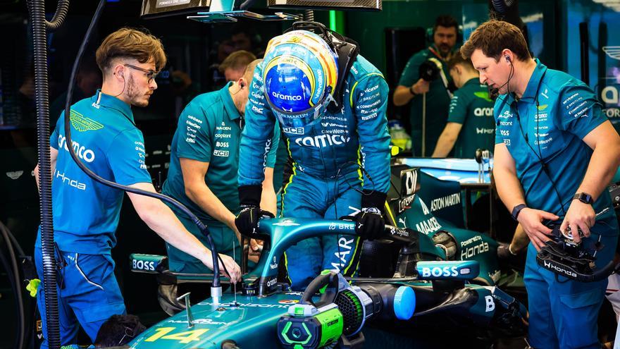 Aston Martin finaliza una pretemporada para olvidar