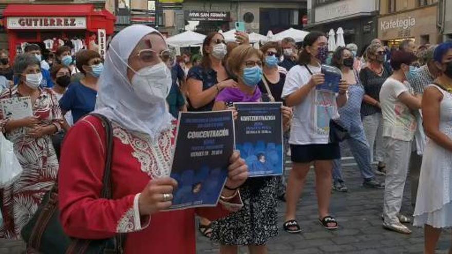 Concentración a favor de las mujeres y niñas afganas