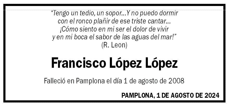 Francisco López López