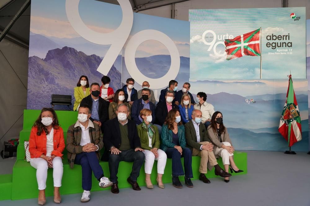 El Aberri Eguna regresa a las calles de Bilbao