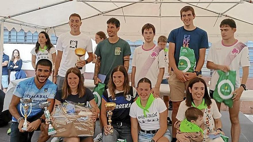 Más de 130 atletas en 
el Cross Agerra de Bera