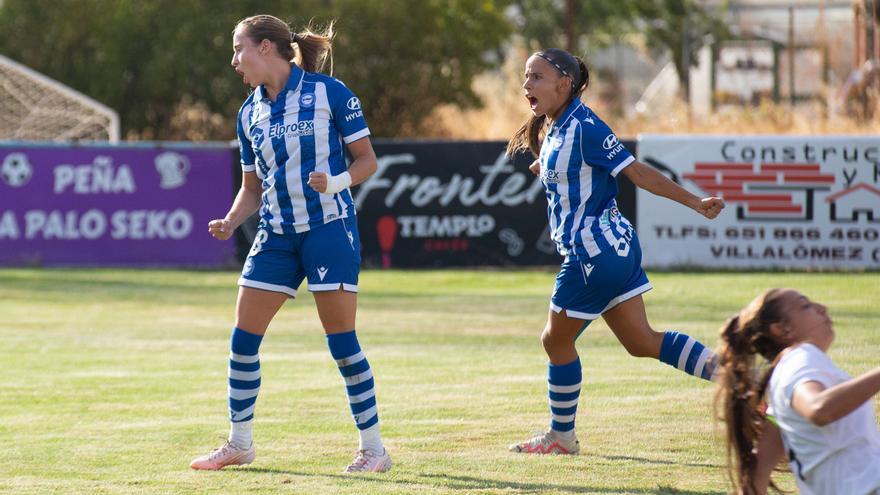 Andrea Esteban, satisfecha con la pretemporada de las Gloriosas