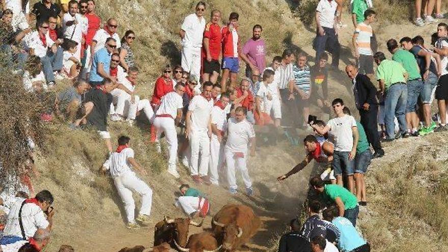 El encierro del pilón