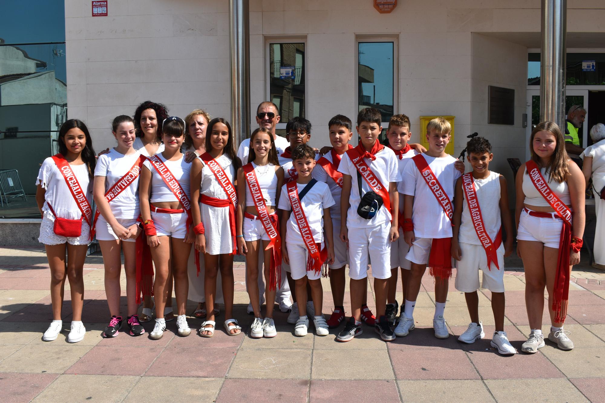 Fotos del chupinazo de Sartaguda