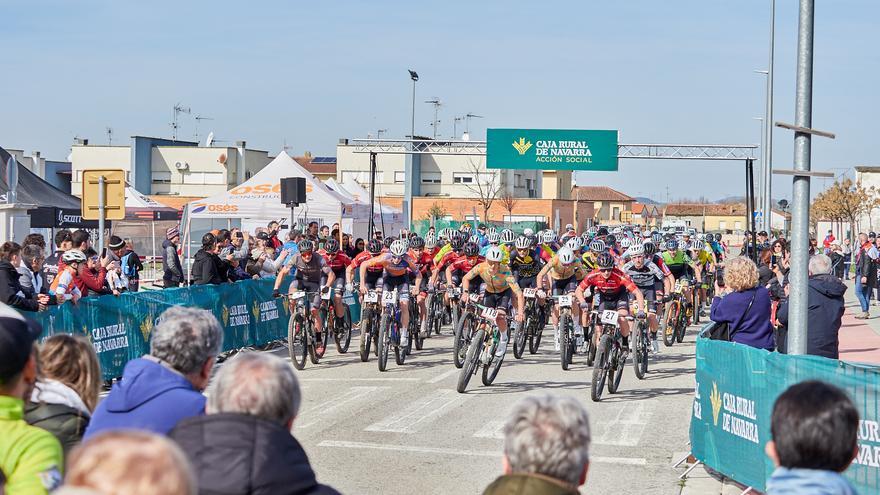 Silvestre y Juste se imponen en el VI Trofeo MTB Ayuntamiento de Caparroso