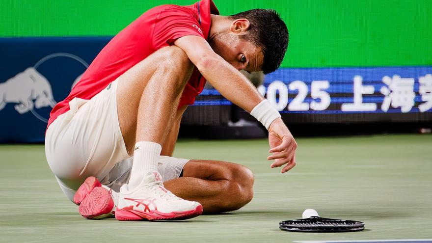 Djokovic protagoniza un nuevo momento dramático en Shanghái