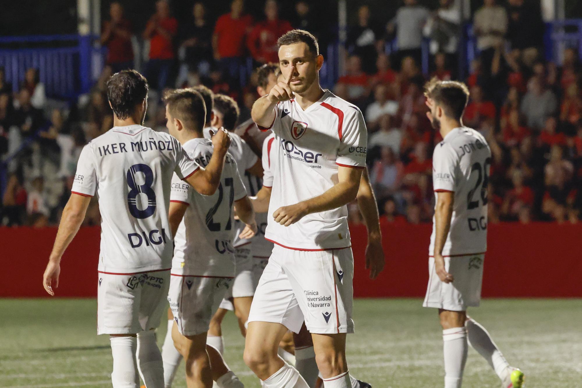 Fotos del partido de Copa del Rey Sant Jordi-Osasuna