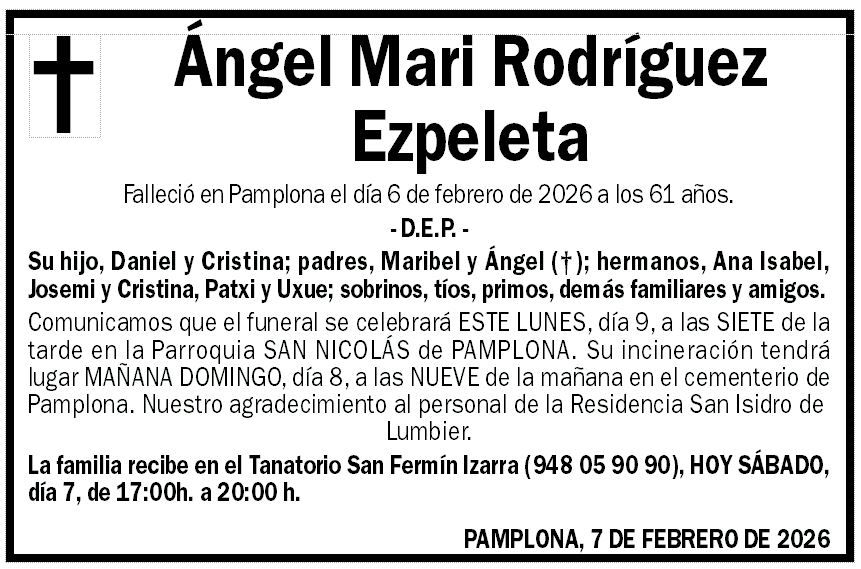 Ángel Mari Rodríguez Ezpeleta