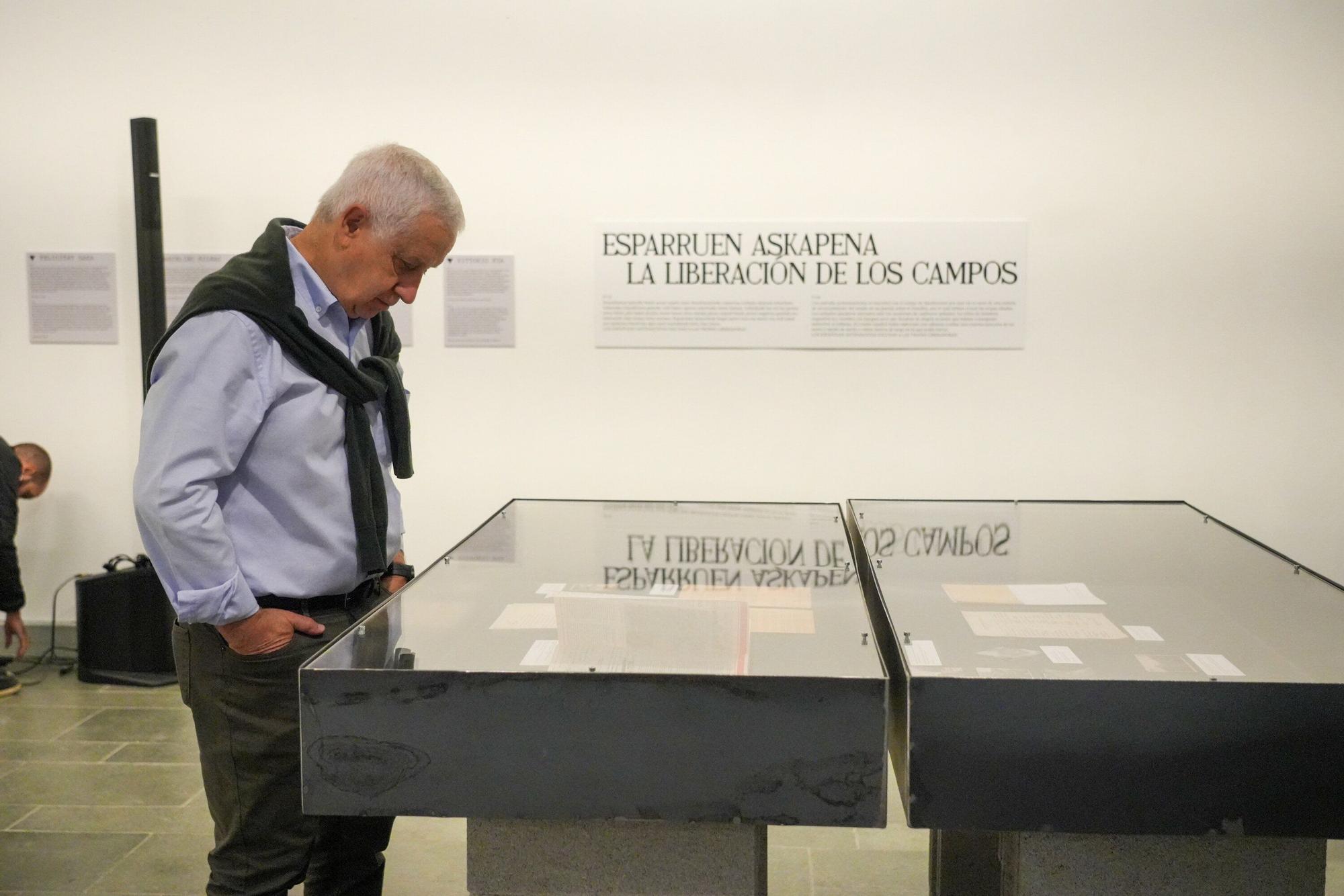 En imágenes: ‘Memoria de la Deportación. Testimonios vascos en los campos de concentración nazis’