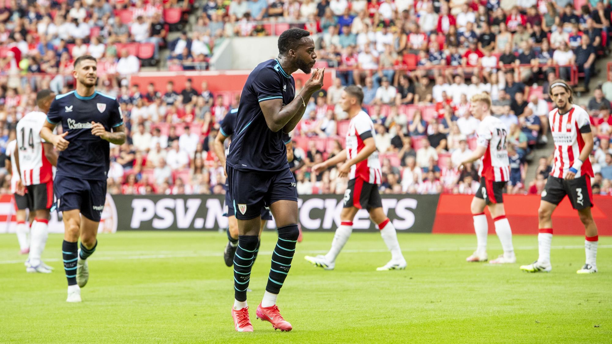 El PSV-Athletic, en imágenes