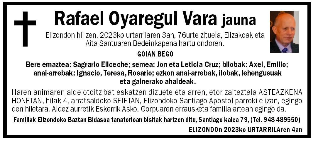 Rafael Oyaregui Vara