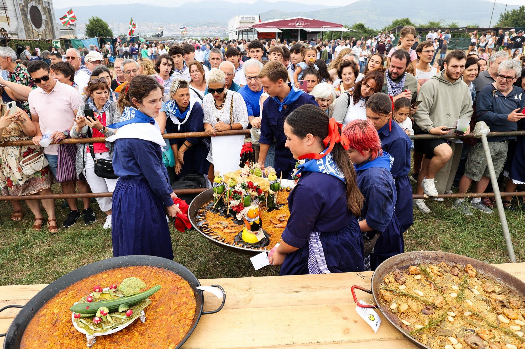 En imágenes: Getxo celebra sus Paellas de Aixerrota