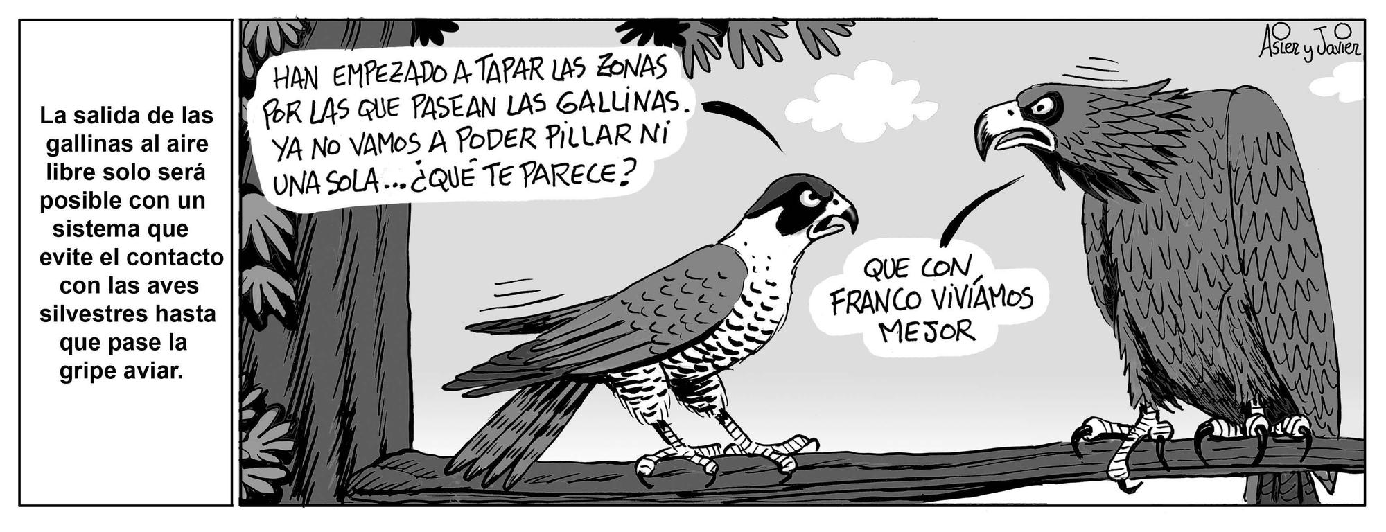 La tira de Asier y Javier del miércoles 19 de noviembre 2025