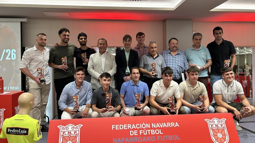 La Federación Navarra de Fútbol celebra su 3ª Gala del Arbitraje