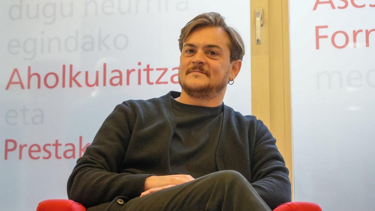 Alberto Ruffoni, en la Cámara de Comercio de Álava