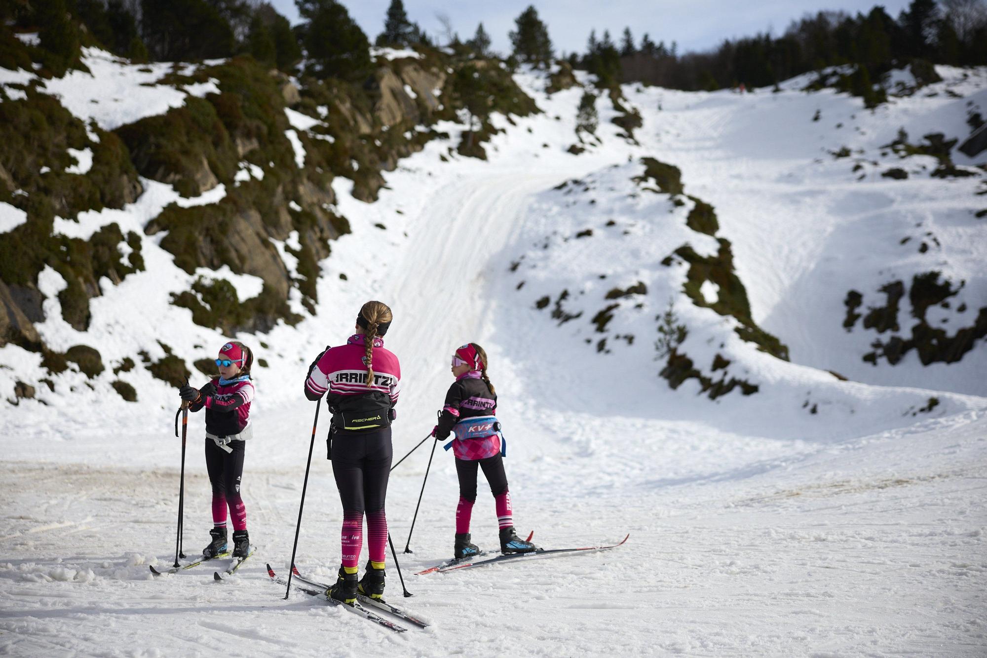 Día de nieve en Belagua