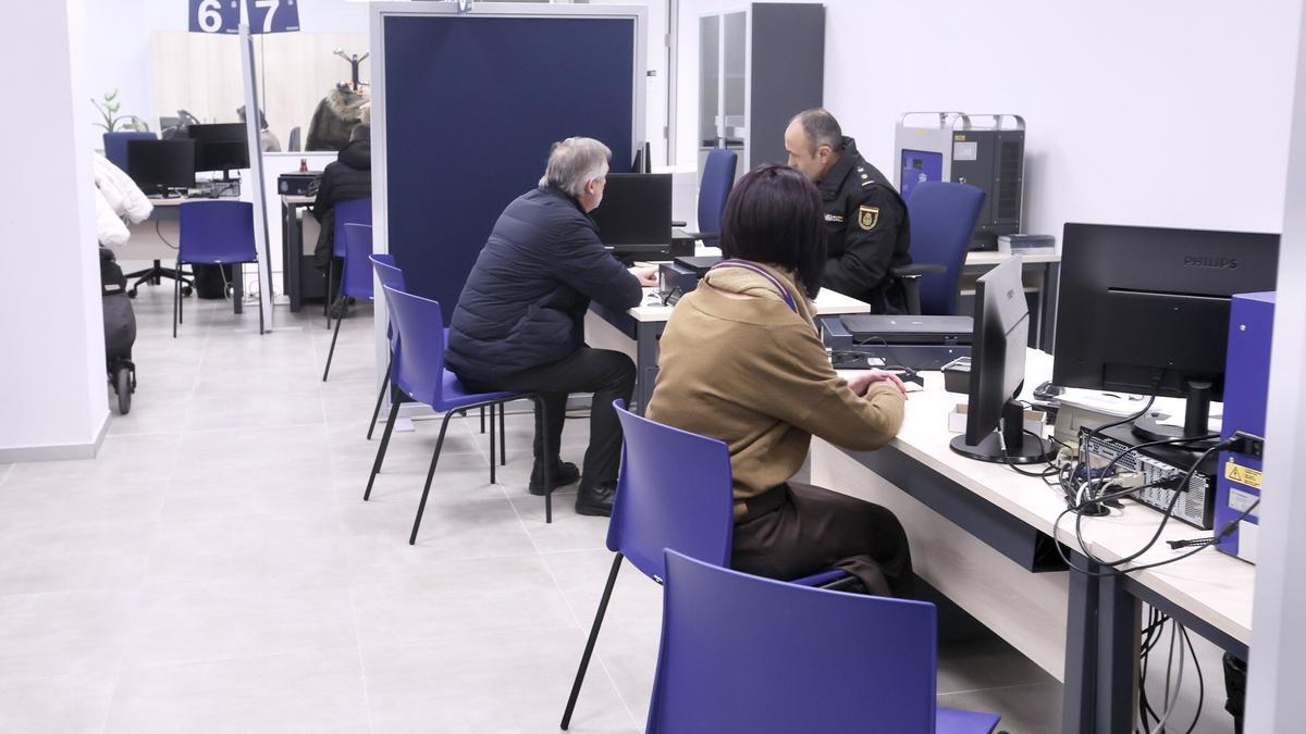 Comisaría de Policía Nacional en Olagibel.