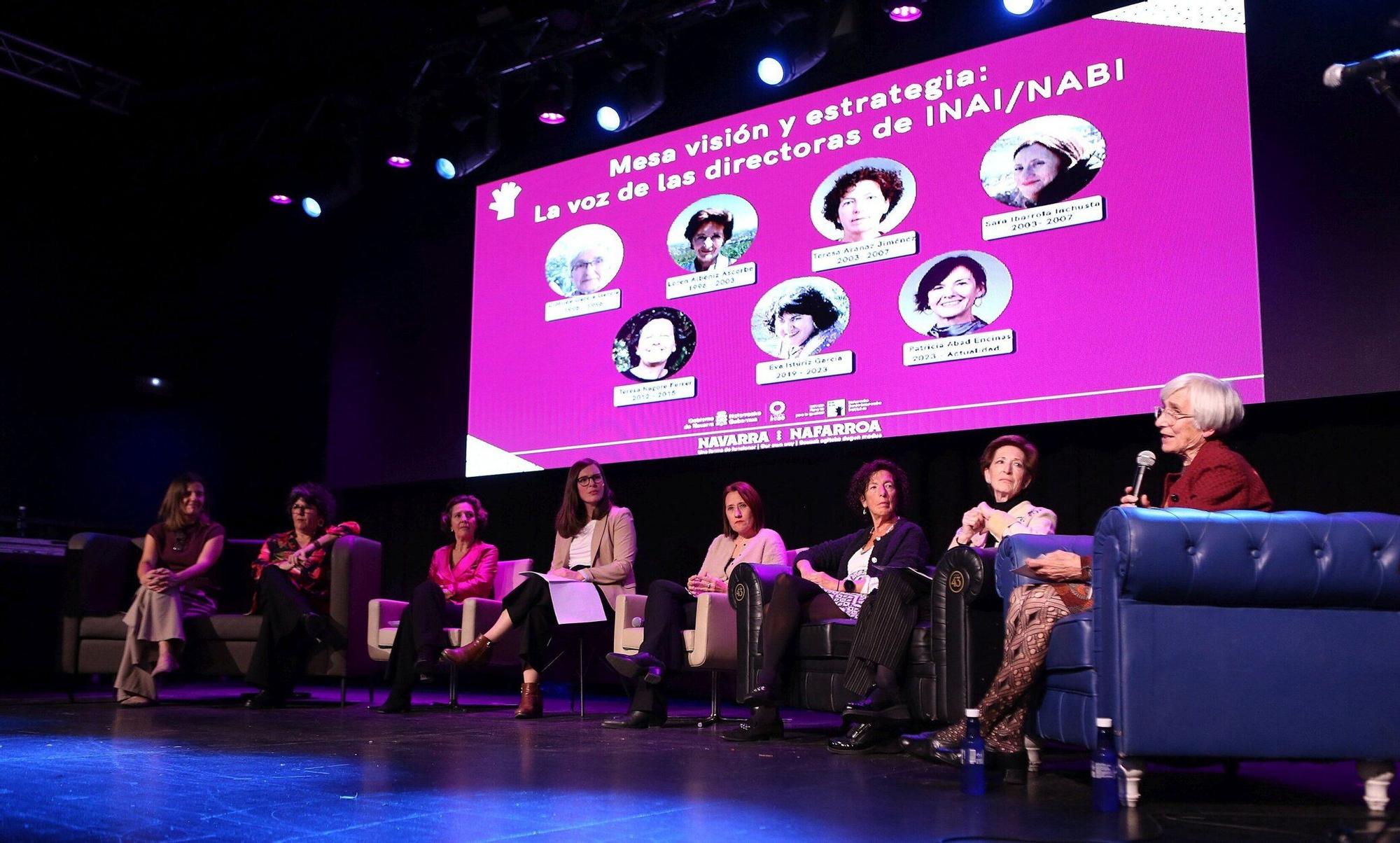 Imágenes de la celebración del 30º aniversario del Instituto Navarro para la Igualdad