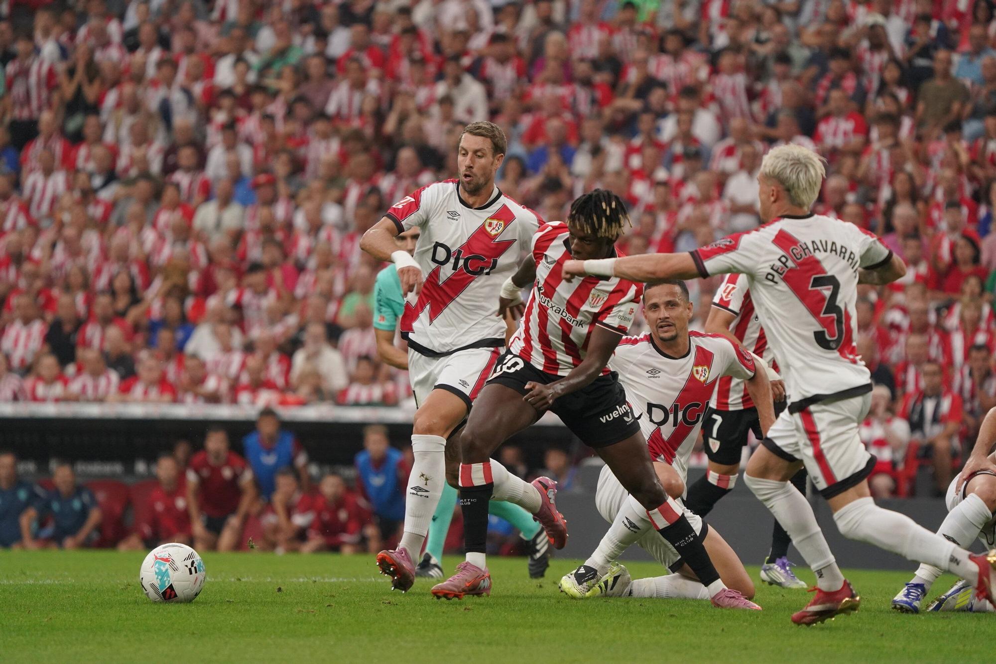 El Athletic - Rayo Vallecano, en imágenes