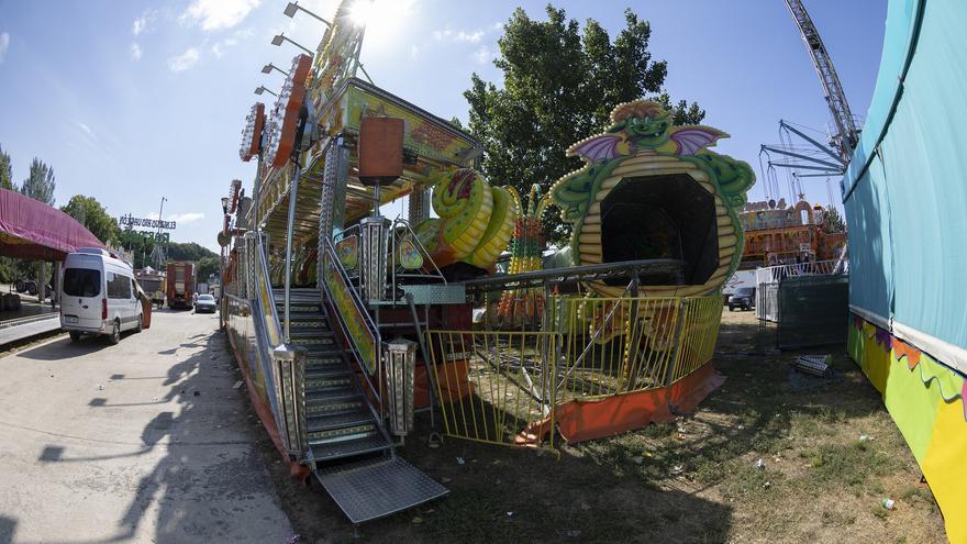 Las barracas regresan esta tarde al Parque  de la Runa