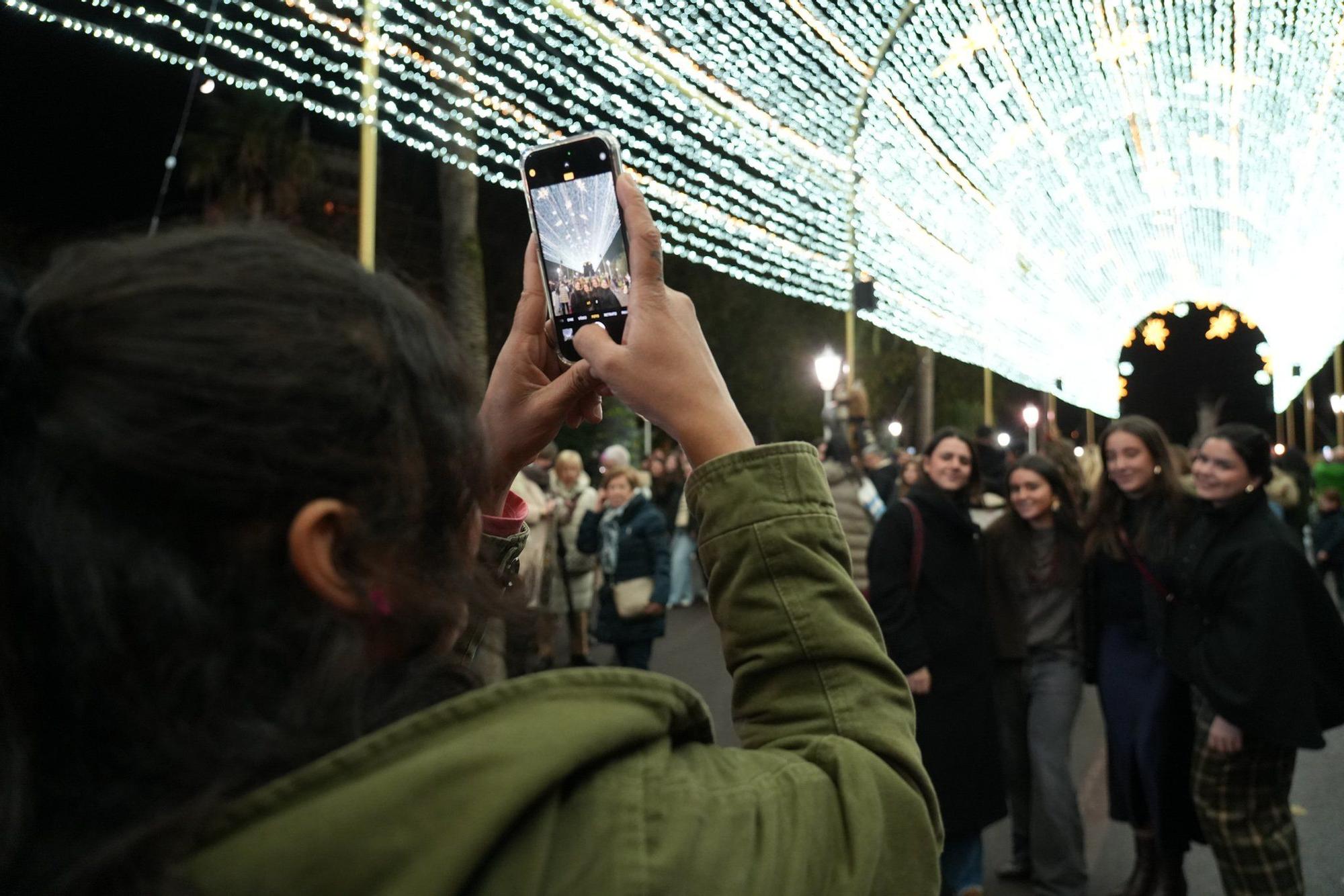 En imágenes: la Navidad ya luce en Bilbao