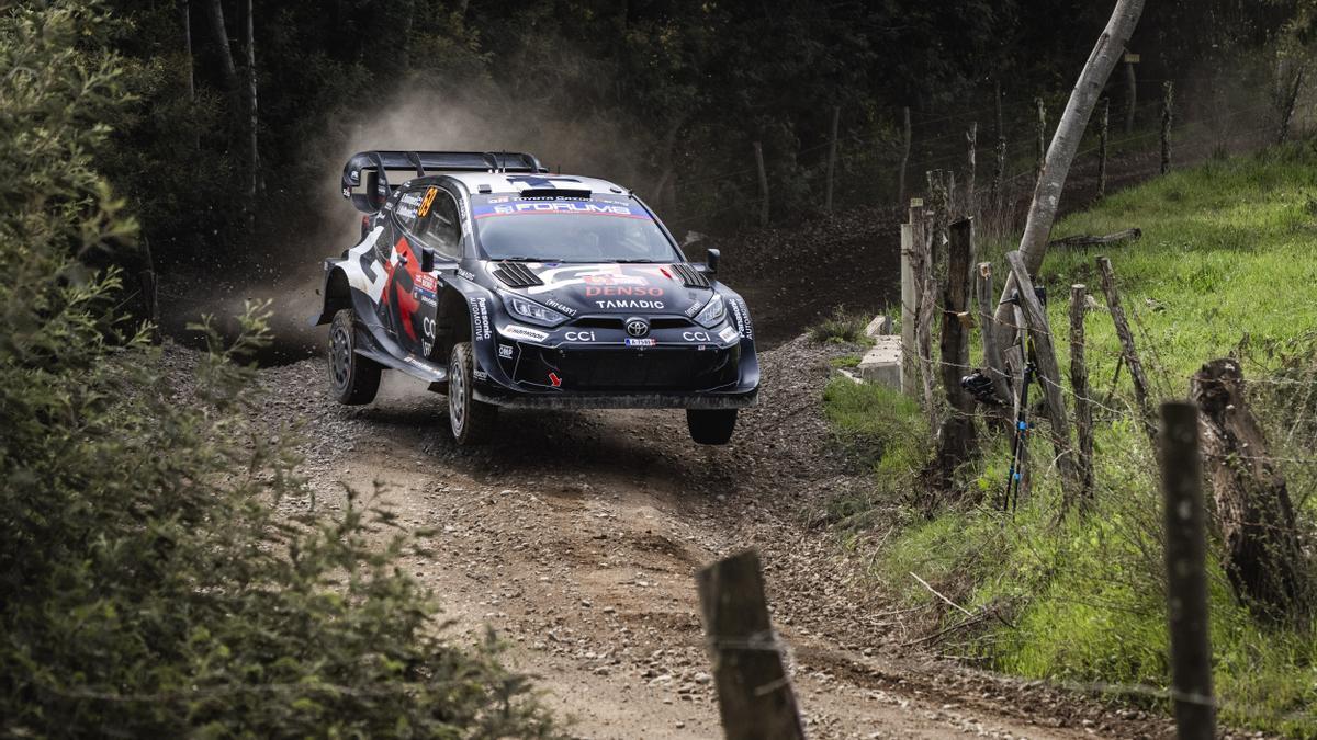 Kalle Rovanperä, en el Rally de Chile.