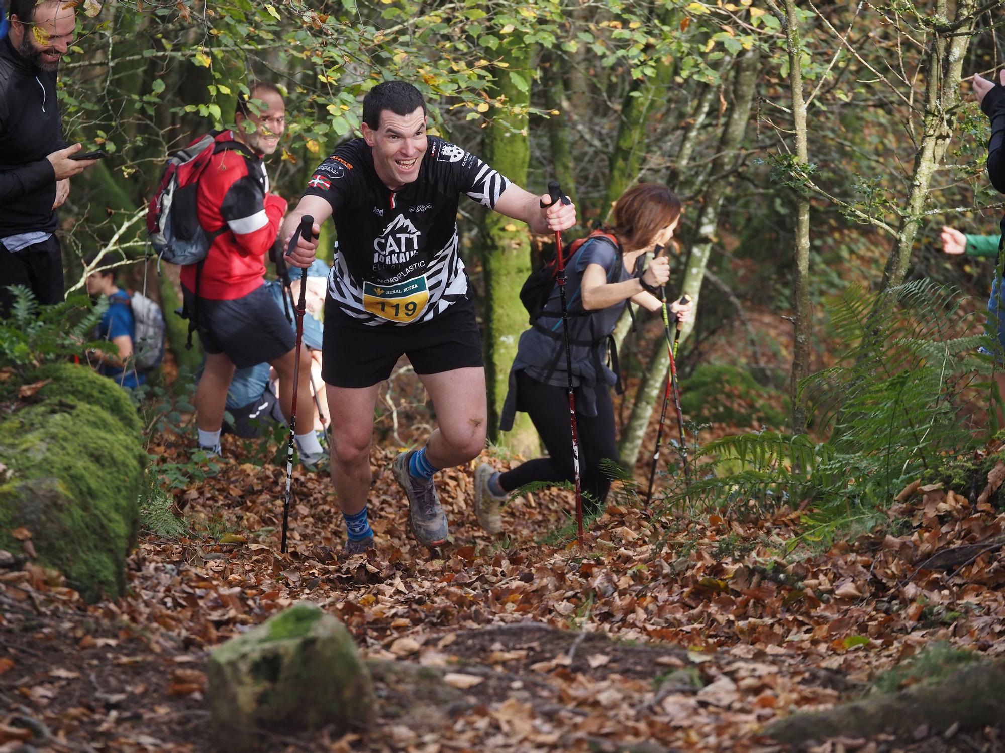 La llegada de los corredores a Karakate, en imágenes