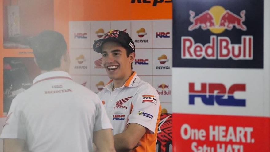 Marc Márquez, campeón de MotoGP, continuará en Honda hasta 2020