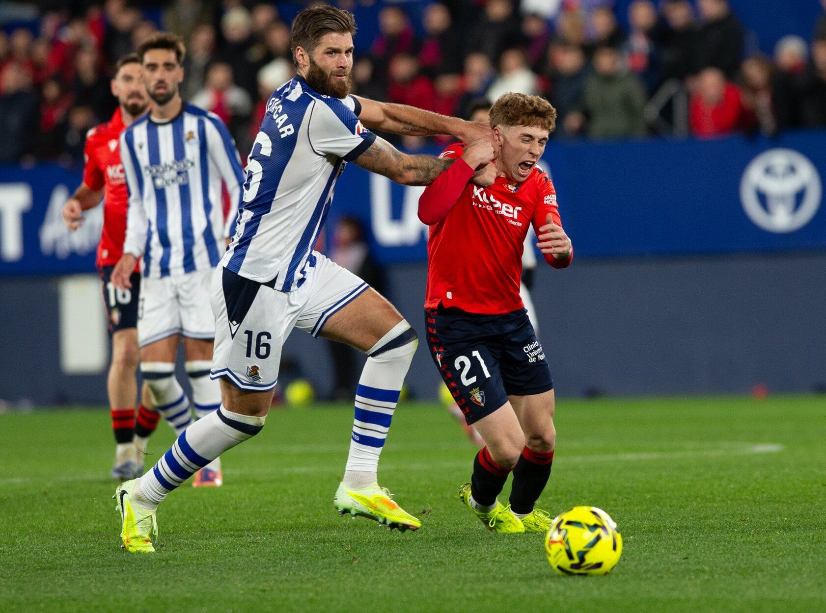 Mejores imágenes del Osasuna-Real Sociedad