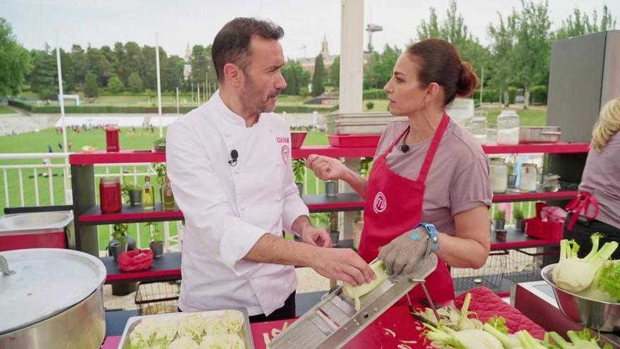 &#039;Masterchef&#039;: el &#039;zasca&#039; de la navarra Mariló Montero a Juanma Castaño en su visita al programa: &quot;Absorbente&quot;