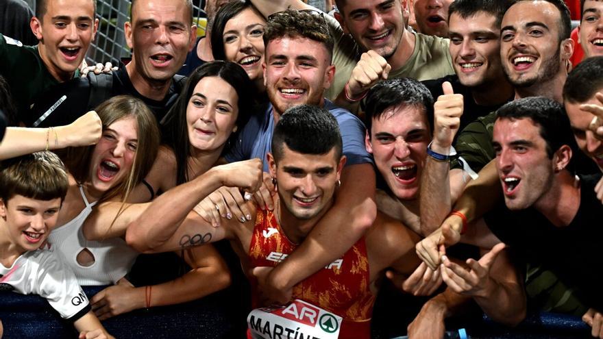 Asier Martínez, el ídolo de Zizur Mayor