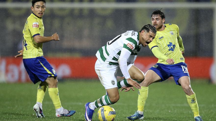 El Sporting de Portugal vence en el último minuto antes de visitar San Mamés