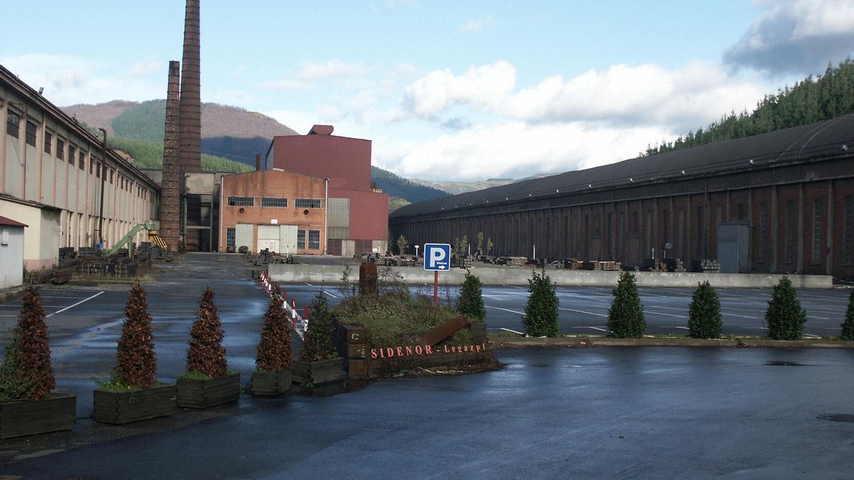 Antigua planta de Sidenor en Legazpi