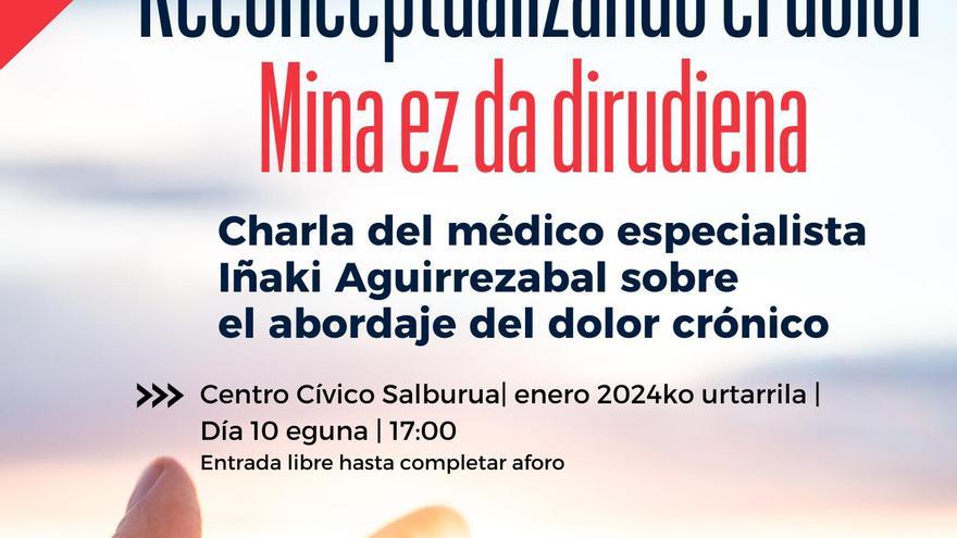 Iñaki Aguirrezabal espezialistak min kronikoari helduko dio Etxean Bai planaren barruko hitzaldi batean