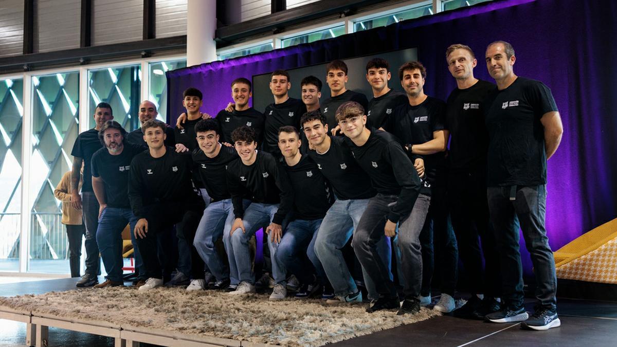 Equipo del Surne Bilbao Basket que competirá en la Liga U.