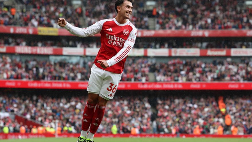 El Arsenal gana con un doblete de Zubimendi y avisa al Athletic
