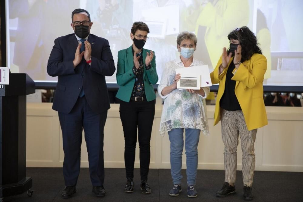 La presidenta de Navarra, María Chivite, clausura