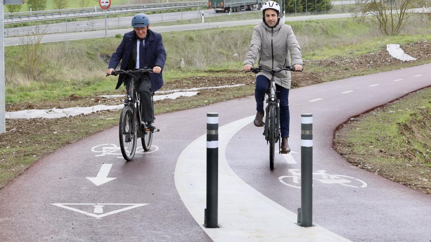 Vitoria y el Parque Tecnológico de Álava, conectados con la nueva vía ciclista