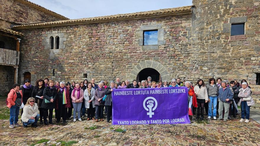 Las asociaciones de mujeres del Pirineo navarro refuerzan lazos en Nagore