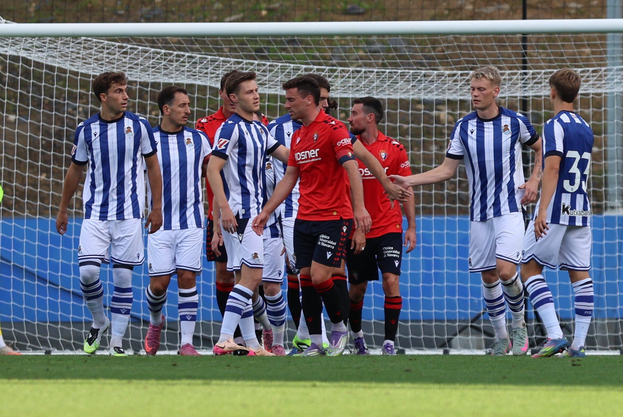 Amistoso de Osasuna en Zubieta